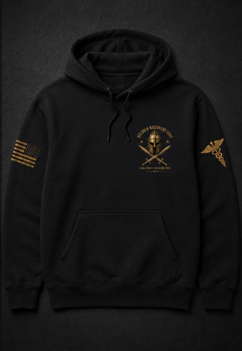 Soldier Recovery Unit- Hoodie (New Design)