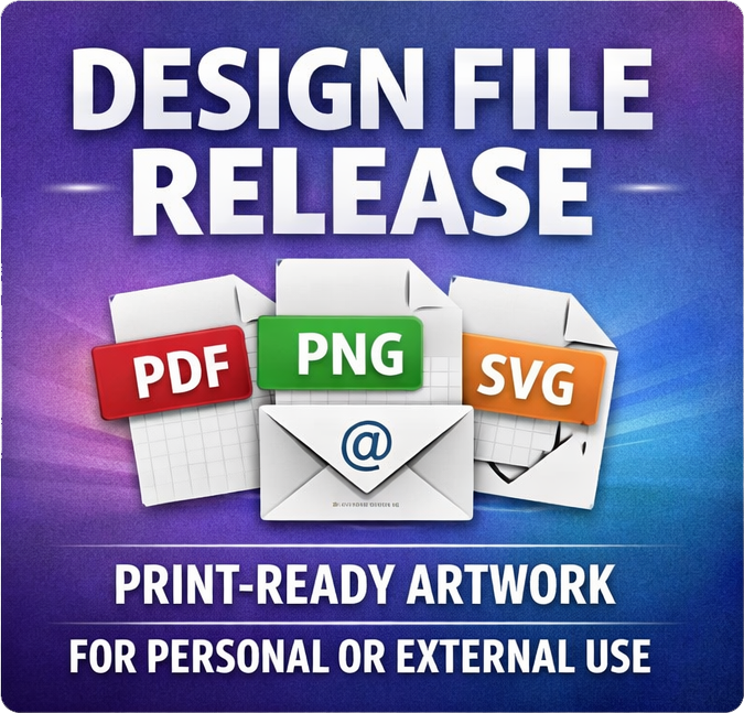 Design File Release – Print-Ready Artwork