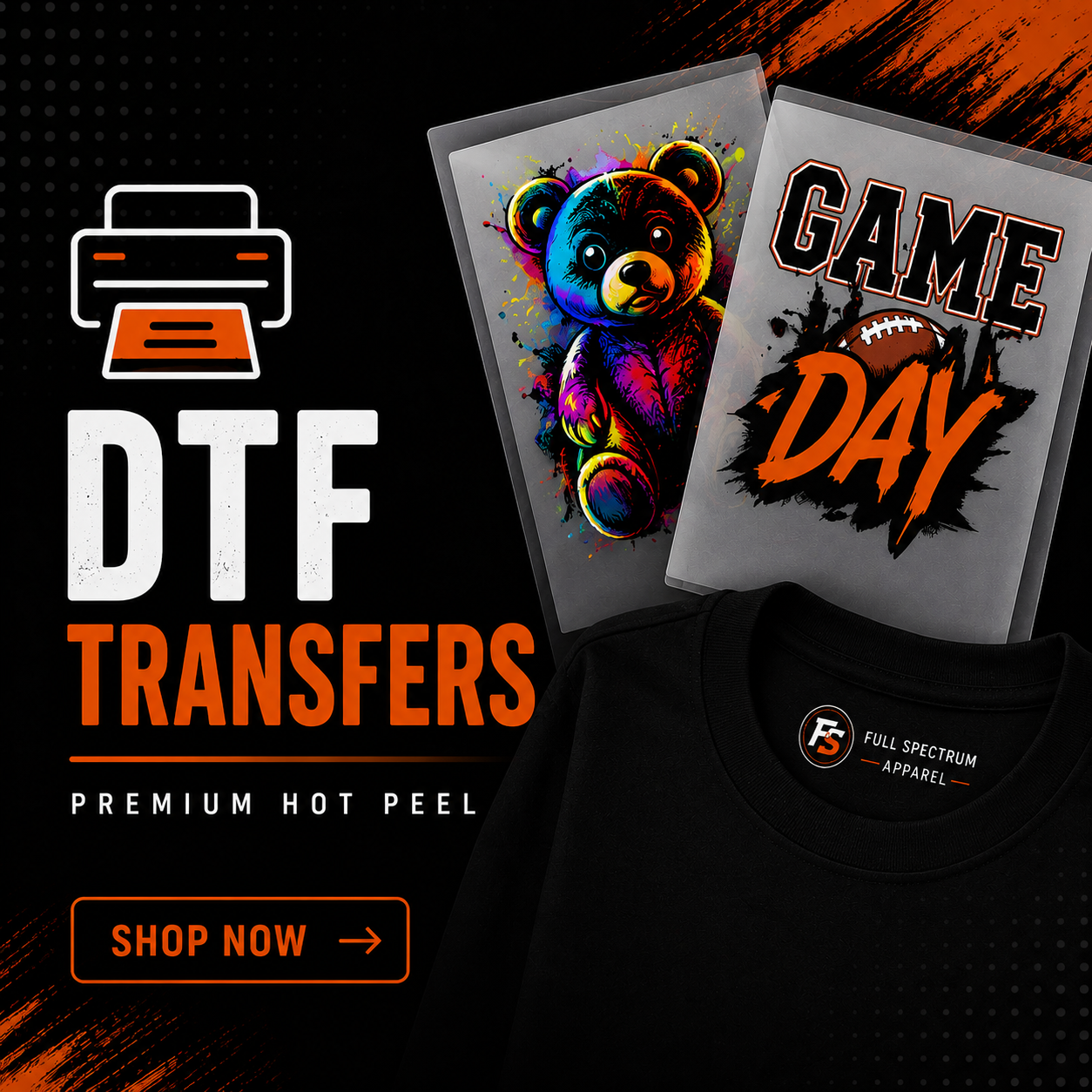 🖨️ DTF Transfers