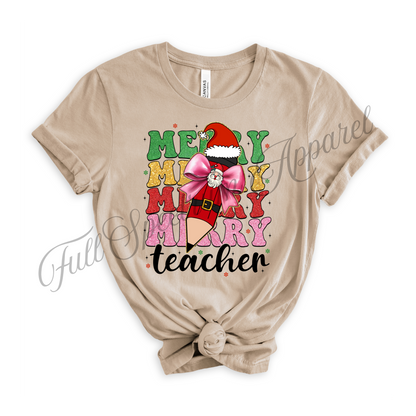 Teacher Christmas Shirts