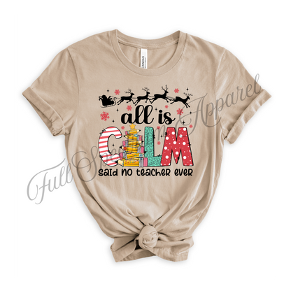 Teacher Christmas Shirts