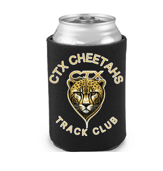 CTX Cheetahs Koozie