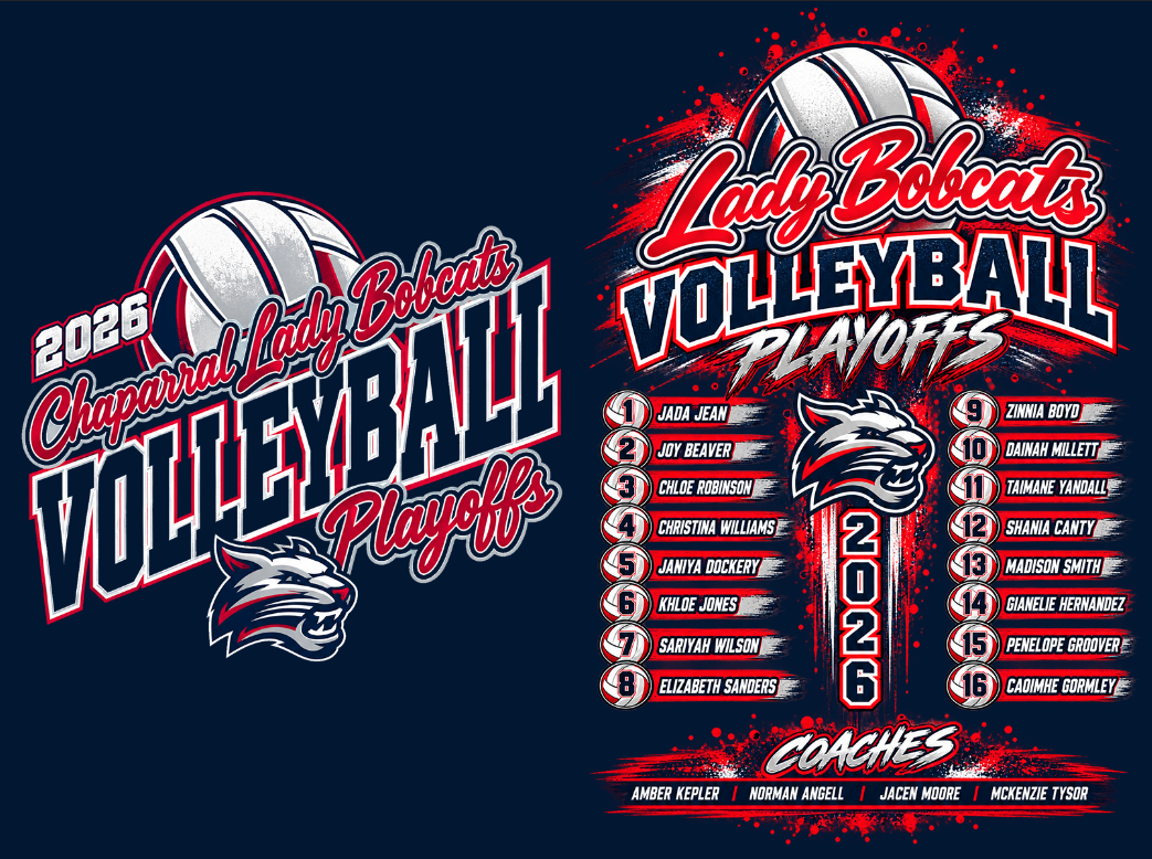 Chaparral Volleyball Playoff T-Shirt