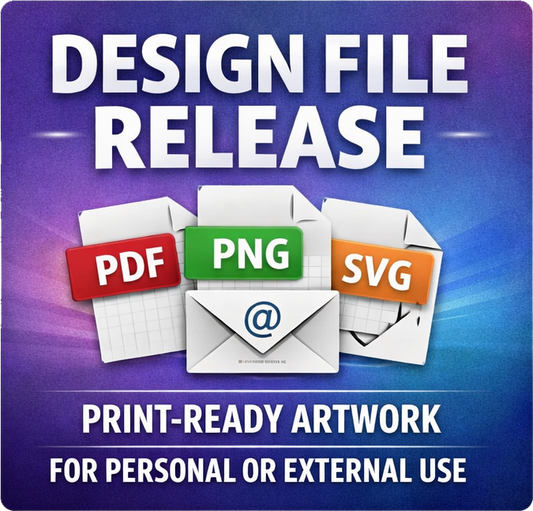 Design File Release – Print-Ready Artwork